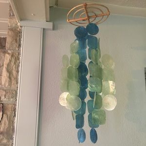 Blue Shell chime windchime mobile